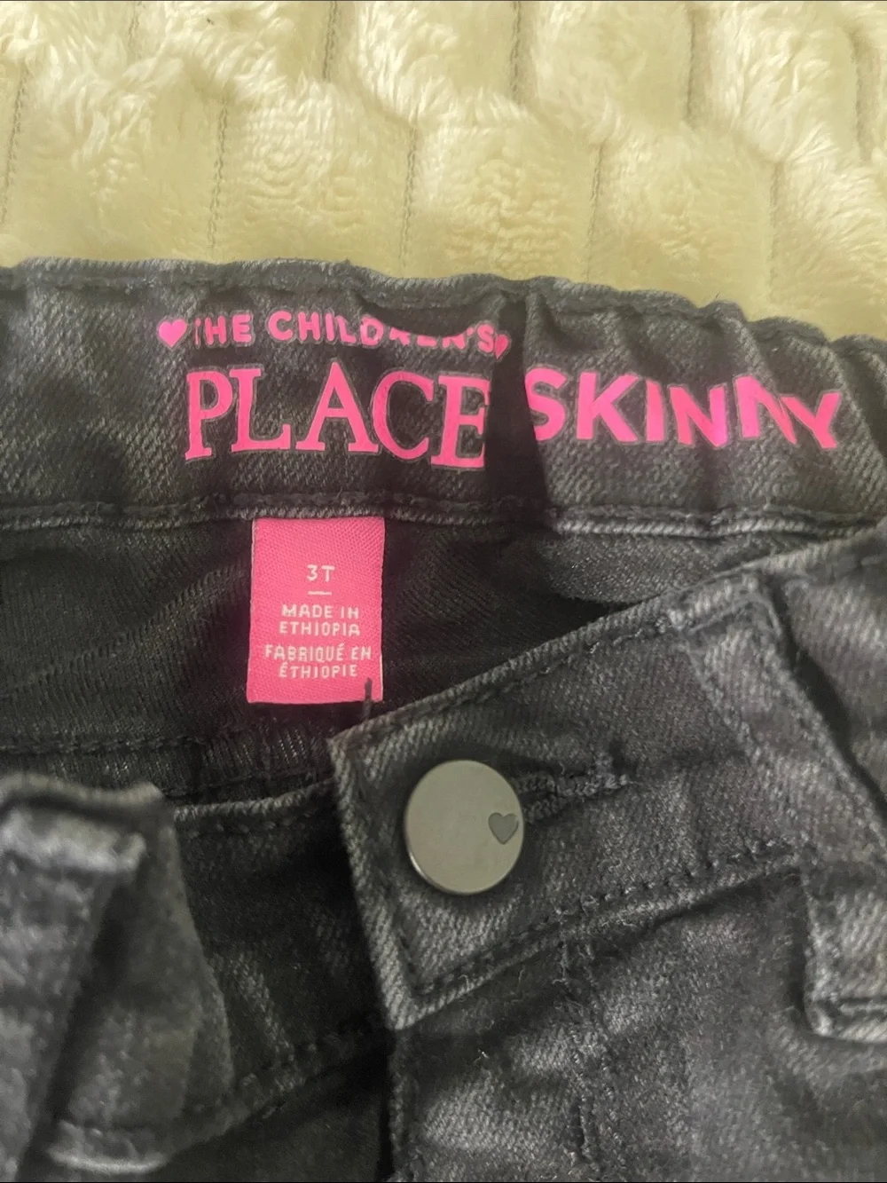 The Children's Place Girl’s Black Kids Jeans